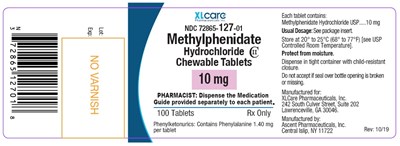 10mg (Methylphenidate Chewable  10 mg)